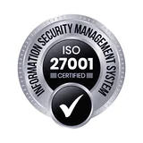 ISO 27001-conscious badge